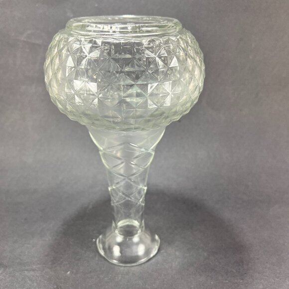 Vintage Smirnoff Vodka Glass Decanter Genie Bottle Federal Law Forbids Sale 50s - Picture 9 of 16